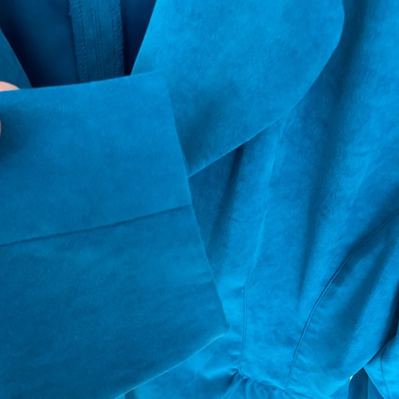 Cato Teal Blazer Jacket 14 - Picture 5 of 6